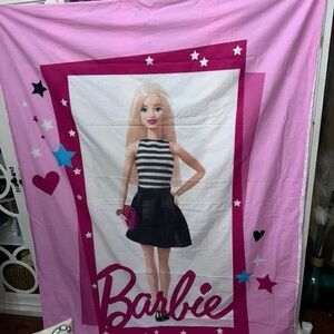 New Pink Barbie Duvet cover set
